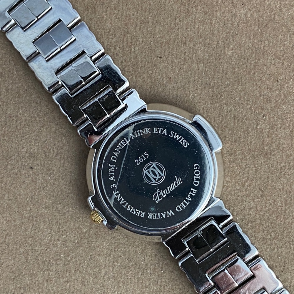 Designer Vintage Daniel Mink Pinnacle Swiss Watch - Picture 5 of 12